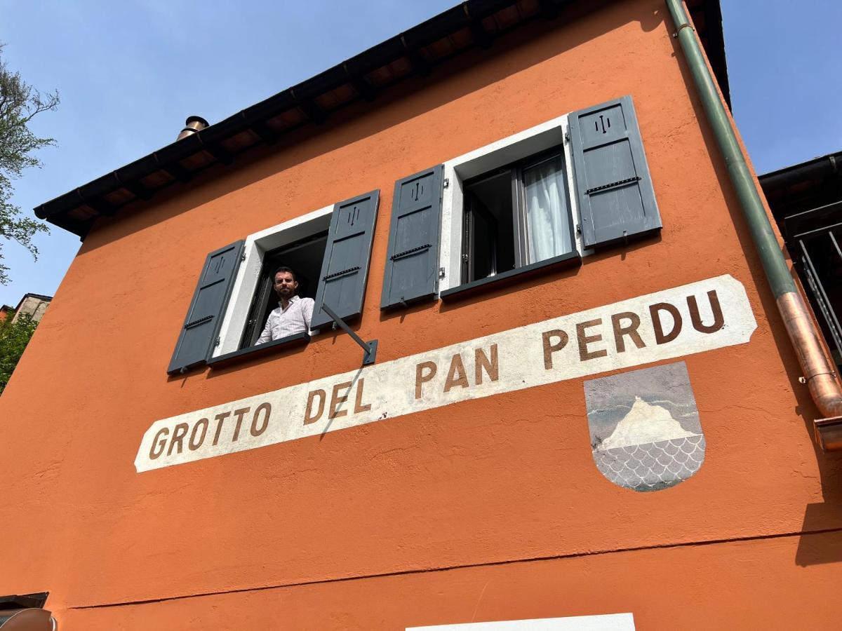 Grotto Del Pan Perdue Panzió Lugano Kültér fotó